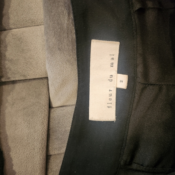 Fluer Du Mal shorts crop top set black - Picture 6 of 9